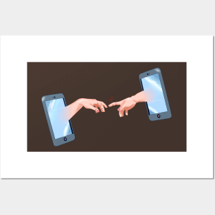 Long distance love (no background) Posters and Art